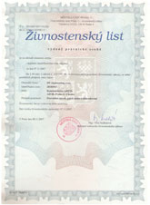 Živnostenský list