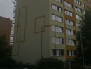 Revitalizace panelových domů - Krouzova 3052, Praha 4